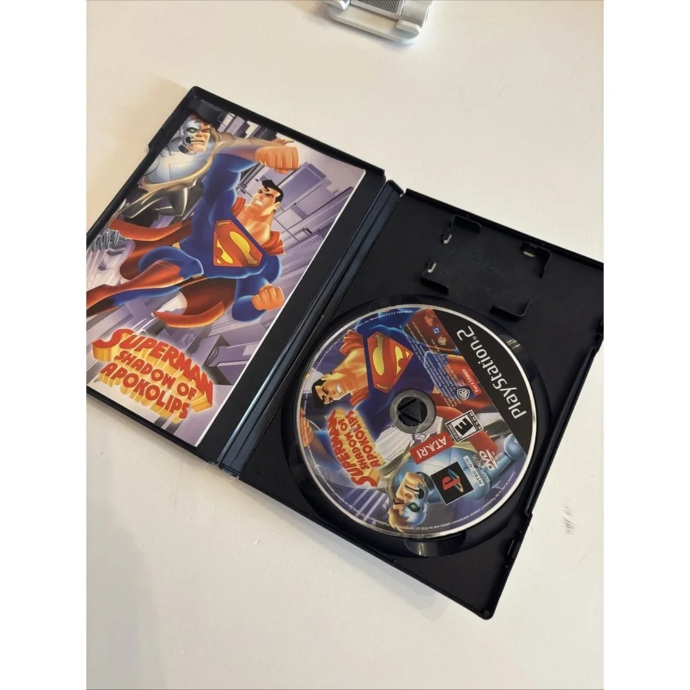 Superman‎ Shadow of Apokolips PlayStation 2 2002 PS2 Tested Glitches Sometimes